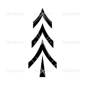 Aufkleber Baden Würtemberg / Schwarzwälder Kaltblut - EQUIMEA