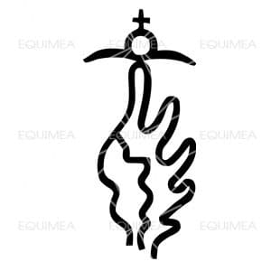 Aufkleber Polnisches Warmblut - EQUIMEA