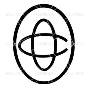 Aufkleber Spanischer Brand - EQUIMEA