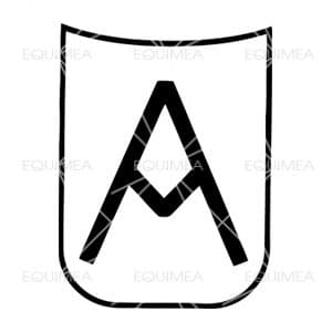 Aufkleber Spanischer Brand Yeguada Los Alcores - EQUIMEA