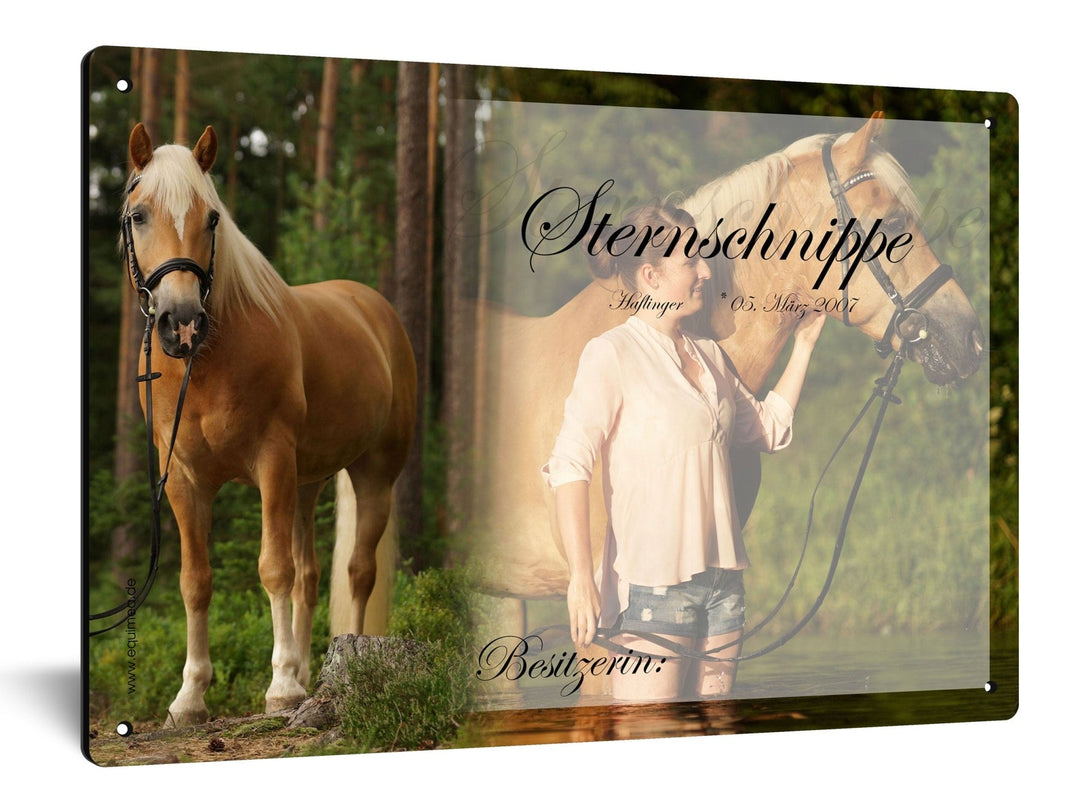 Boxenschild "Cremello" - EQUIMEA