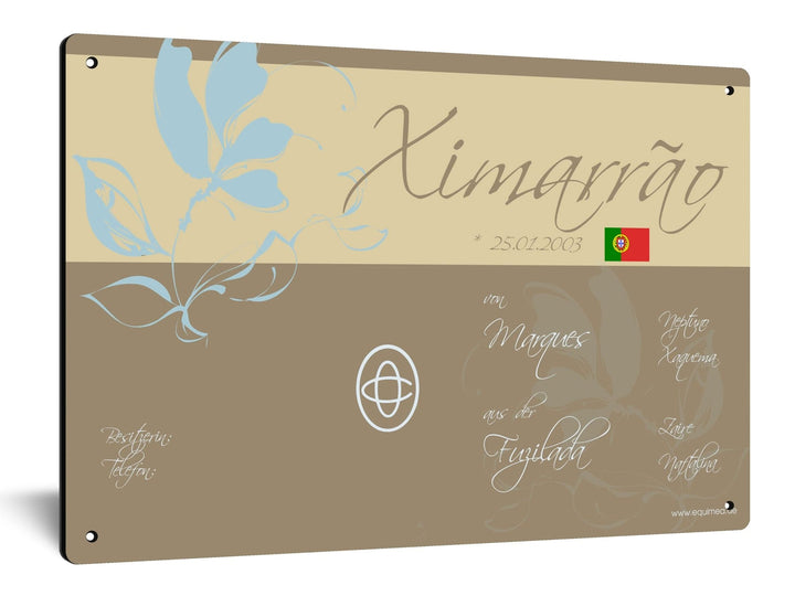 Boxenschild "Grand Prix Kür" - EQUIMEA