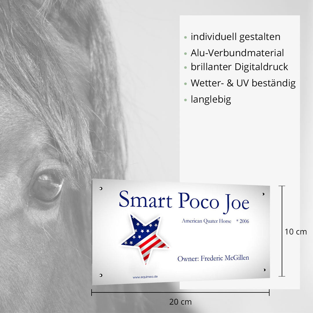 Boxenschild Mecate - EQUIMEA