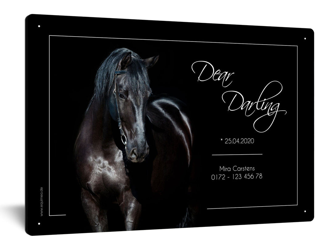 Boxenschild "Morgan" - EQUIMEA