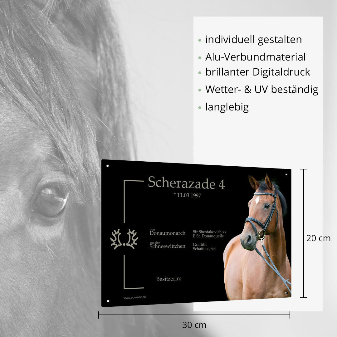 Boxenschild Parade - EQUIMEA