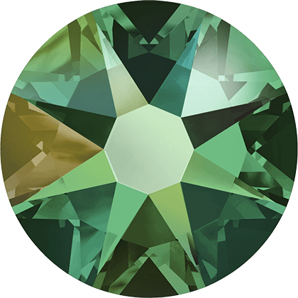 Schildkristall - Set (10 Stk.) "Erinite Shimmer" - EQUIMEA
