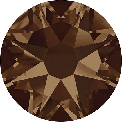 Schildkristall - Set (10 Stk.) "Smoked Topaz" - EQUIMEA