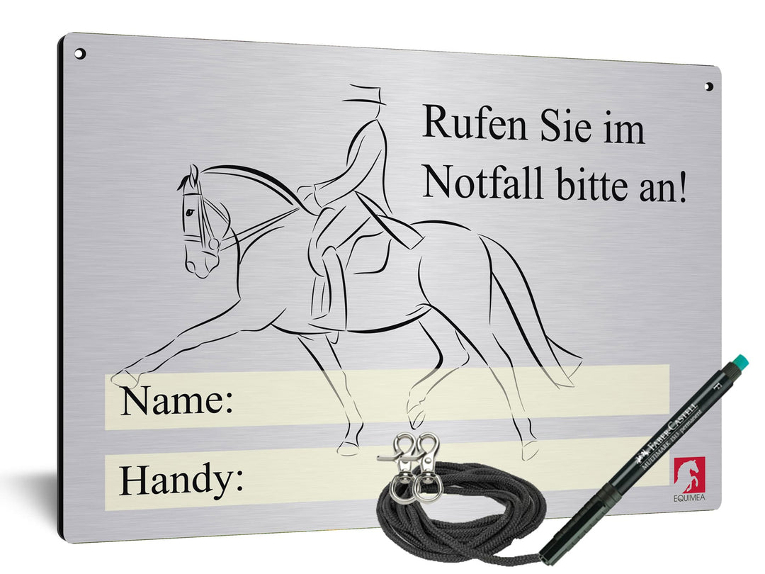 Turnierschild "Dressur" - EQUIMEA