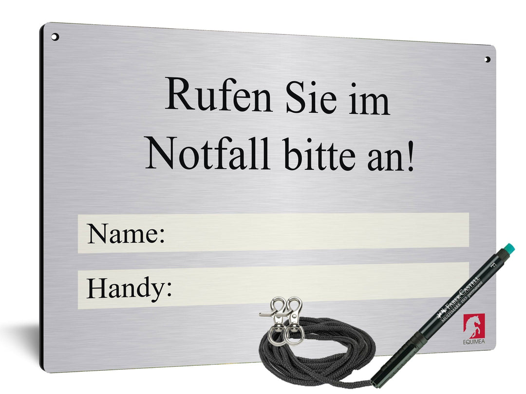 Turnierschild "Neutral" - EQUIMEA