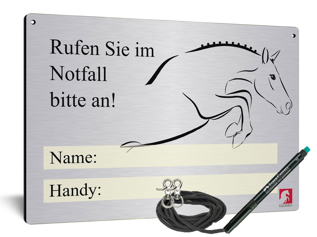 Turnierschild "Springpferd" - EQUIMEA
