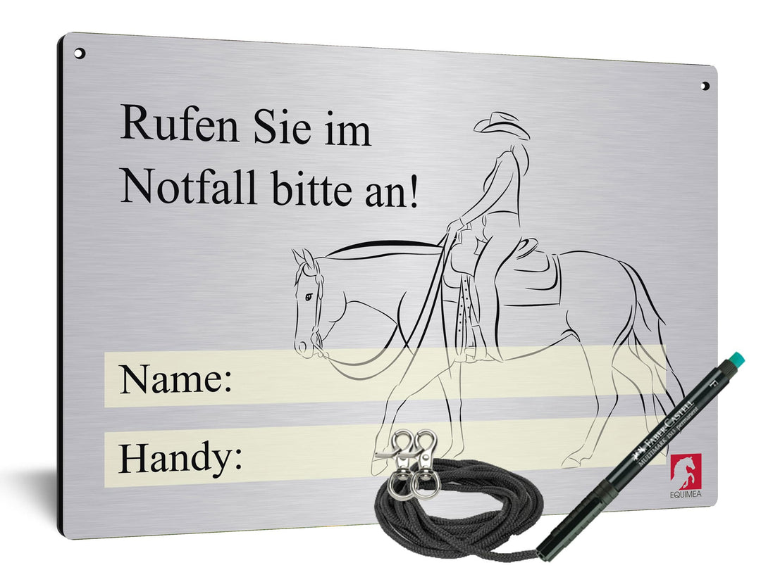 Turnierschild "Western" - EQUIMEA