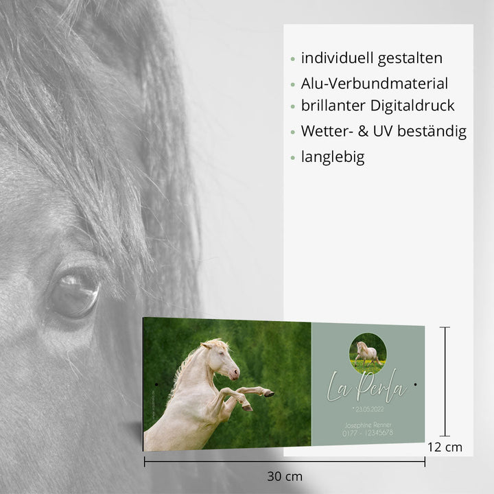 Boxenschild Belle Fleur - EQUIMEA