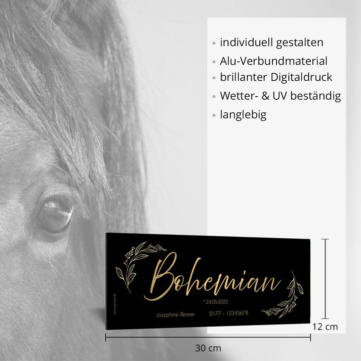 Boxenschild Bohemian - EQUIMEA