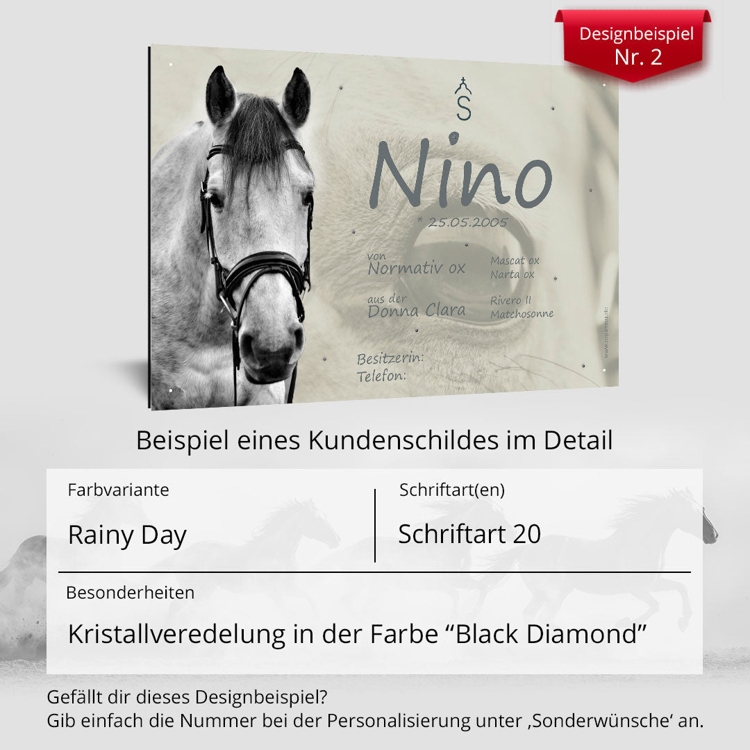 Boxenschild Cremello - EQUIMEA