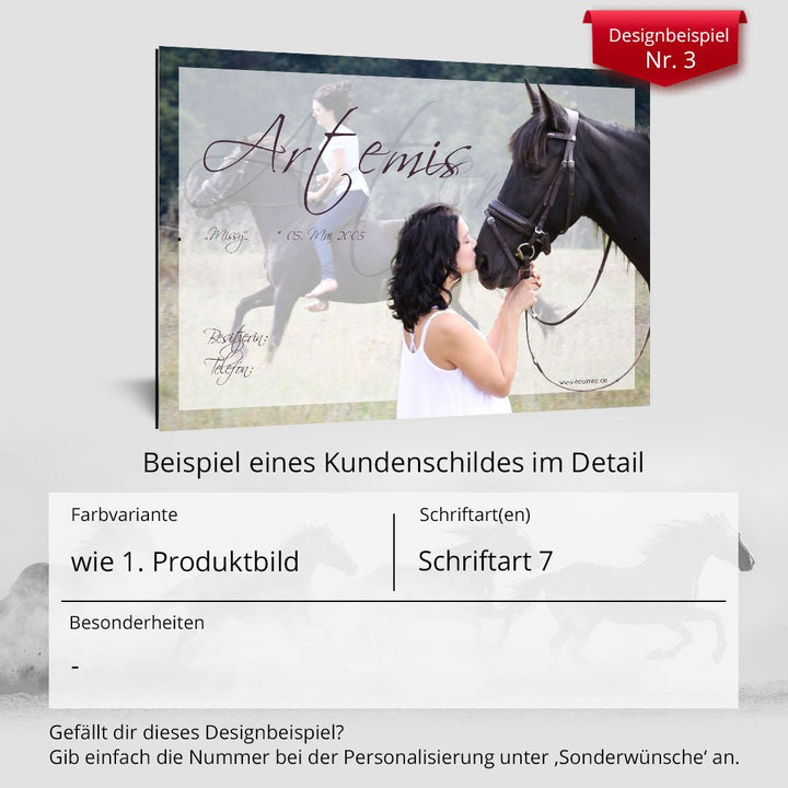 Boxenschild Cremello - EQUIMEA