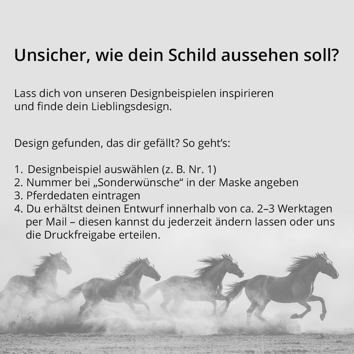 Boxenschild Derby - EQUIMEA