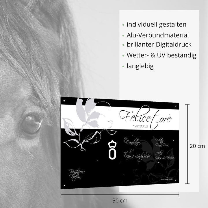 Boxenschild Grand Prix Kür - EQUIMEA