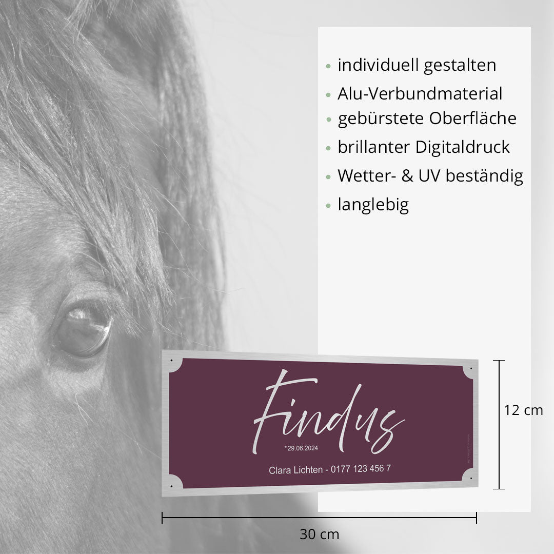 Boxenschild Hofrat - EQUIMEA