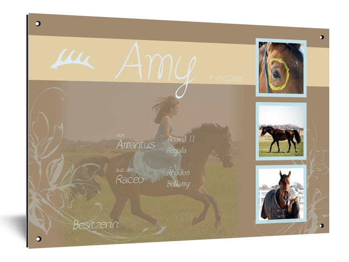 Boxenschild "Kanter" - EQUIMEA
