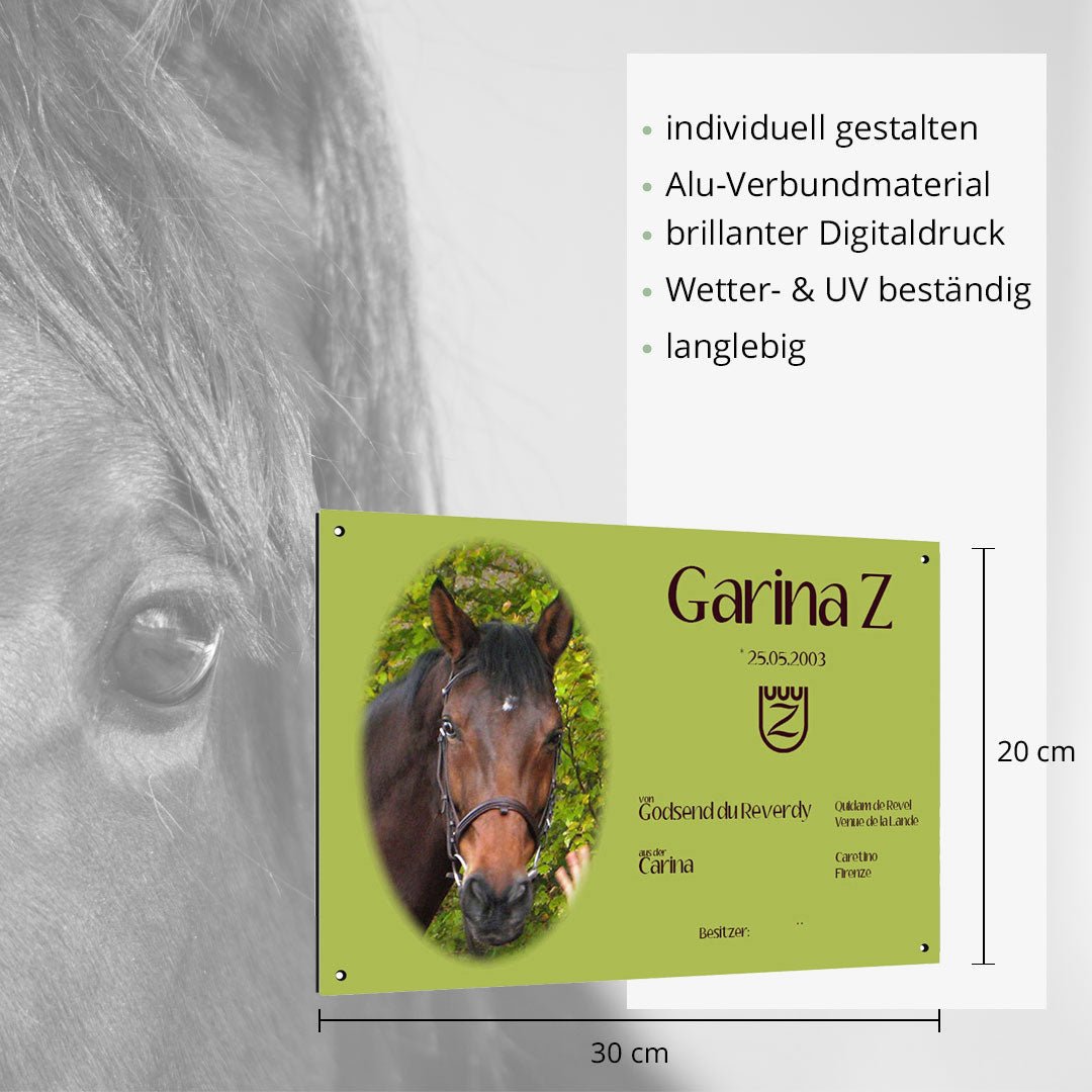 Boxenschild Levade - EQUIMEA
