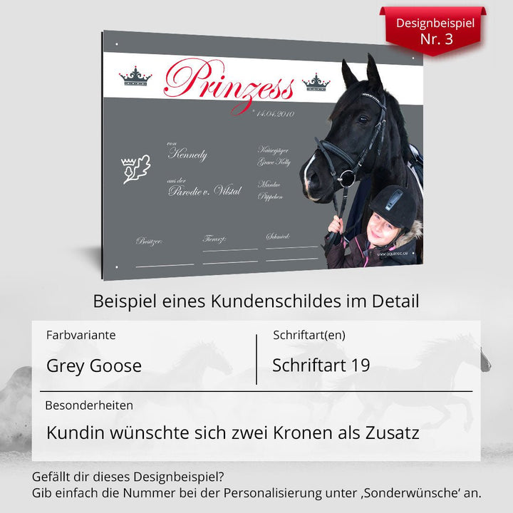 Boxenschild Tilbury - EQUIMEA