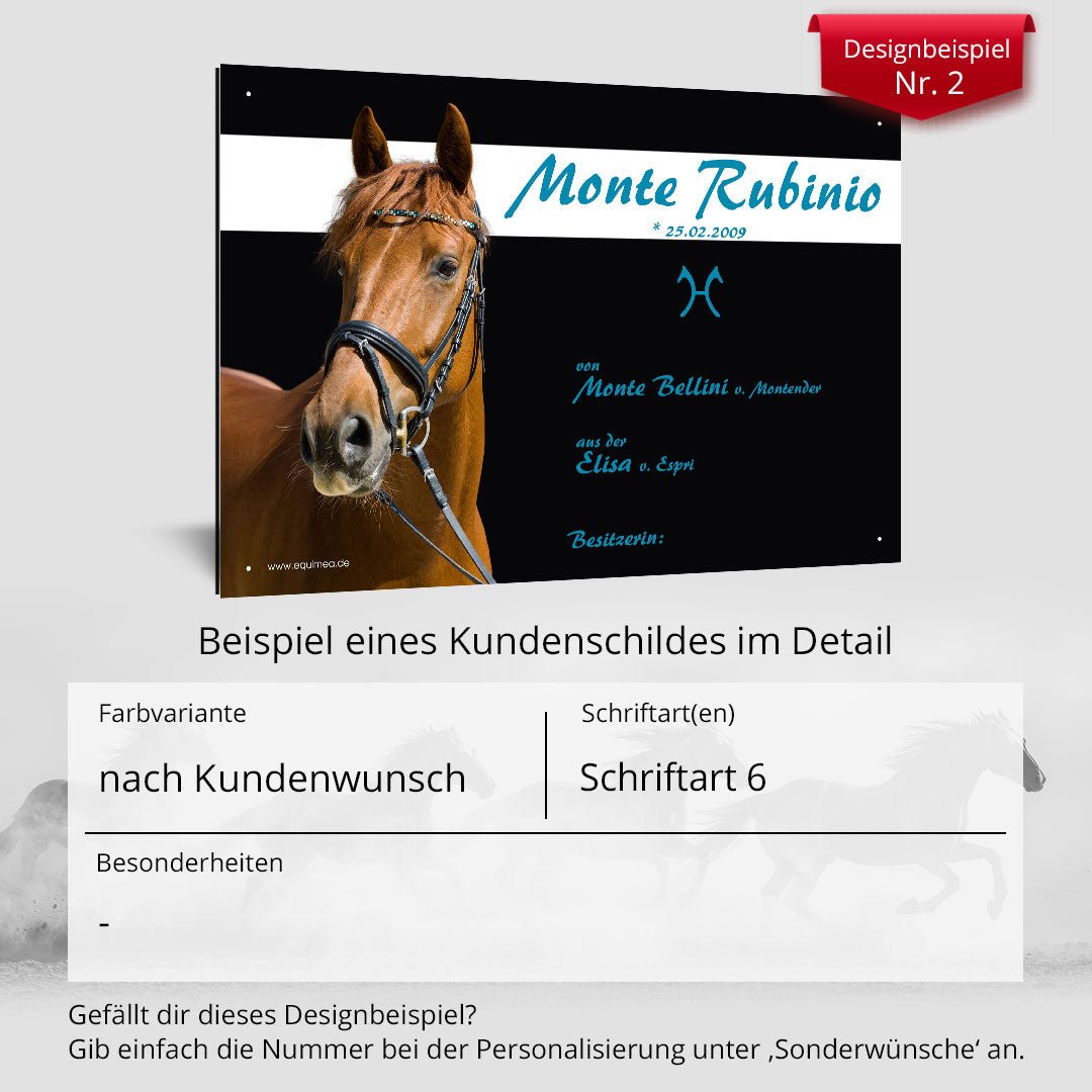 Boxenschild Tilbury - EQUIMEA
