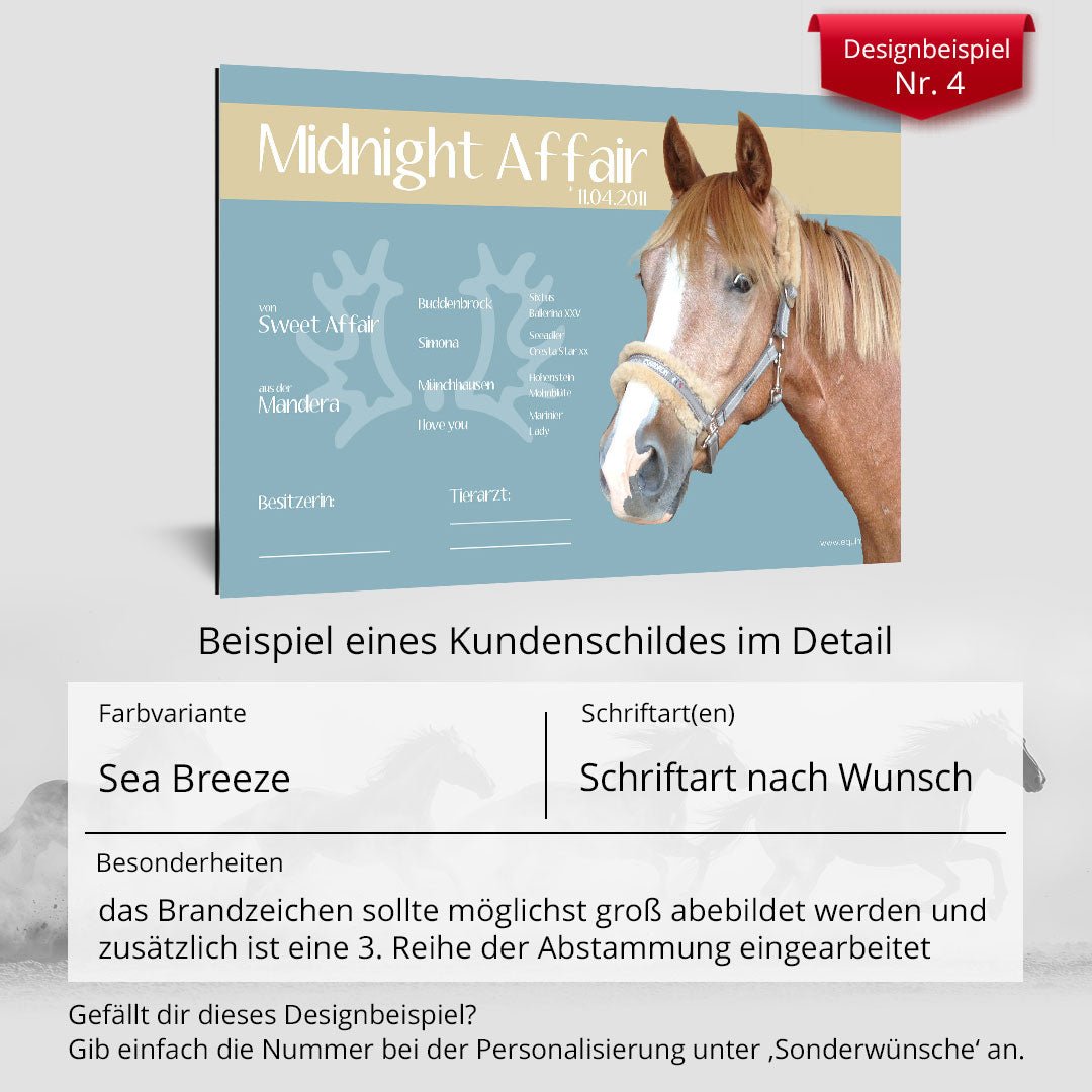Boxenschild Tilbury - EQUIMEA