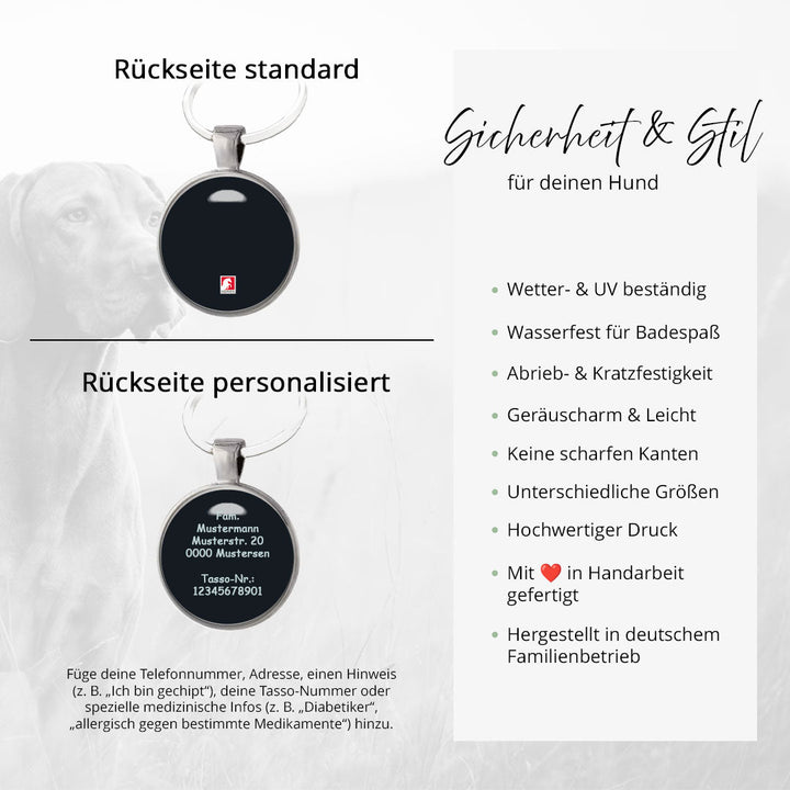 Hundemarke Bergsee bei Nacht - EQUIMEA