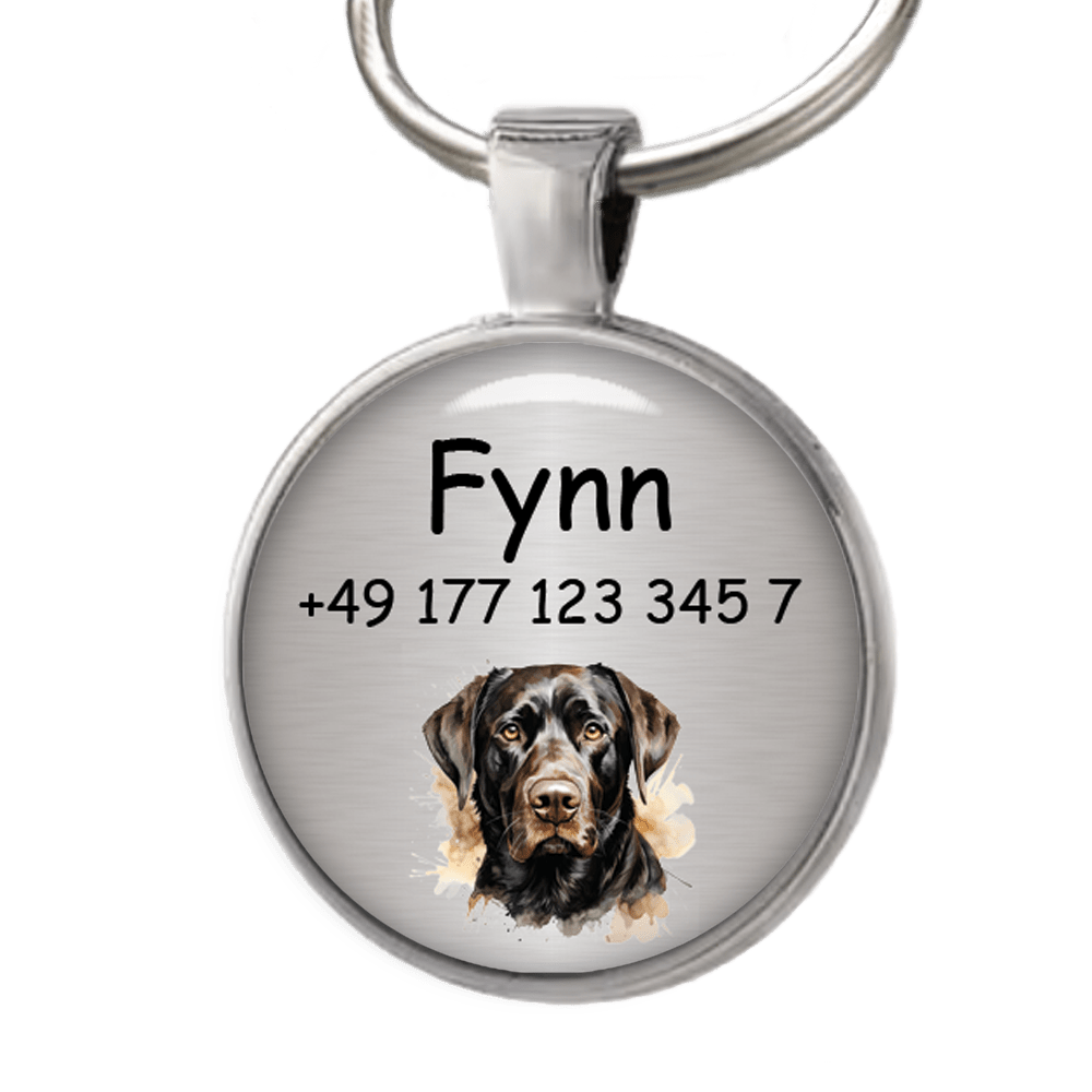 Hundemarke brauner Labrador - EQUIMEA