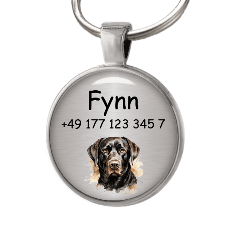 Hundemarke brauner Labrador - EQUIMEA