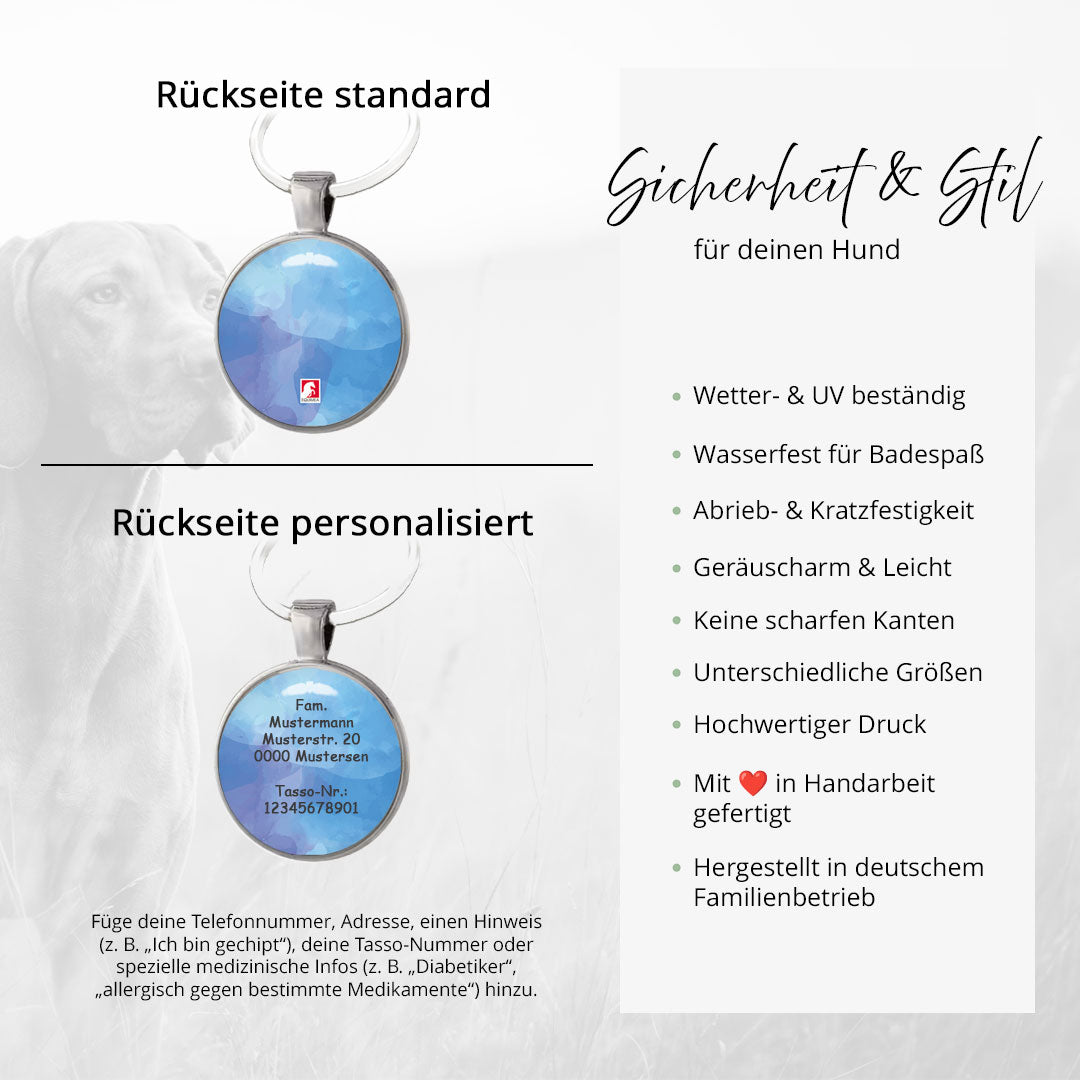 Hundemarke Coloredition Sky - EQUIMEA