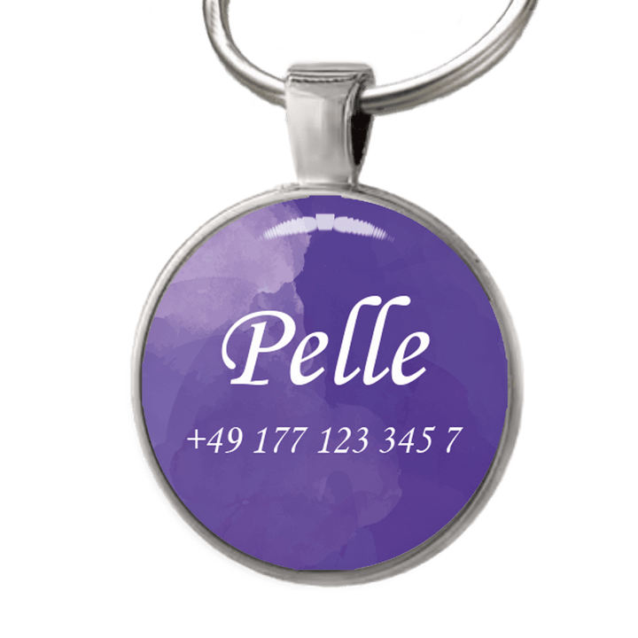 Hundemarke Coloredition Violette - EQUIMEA