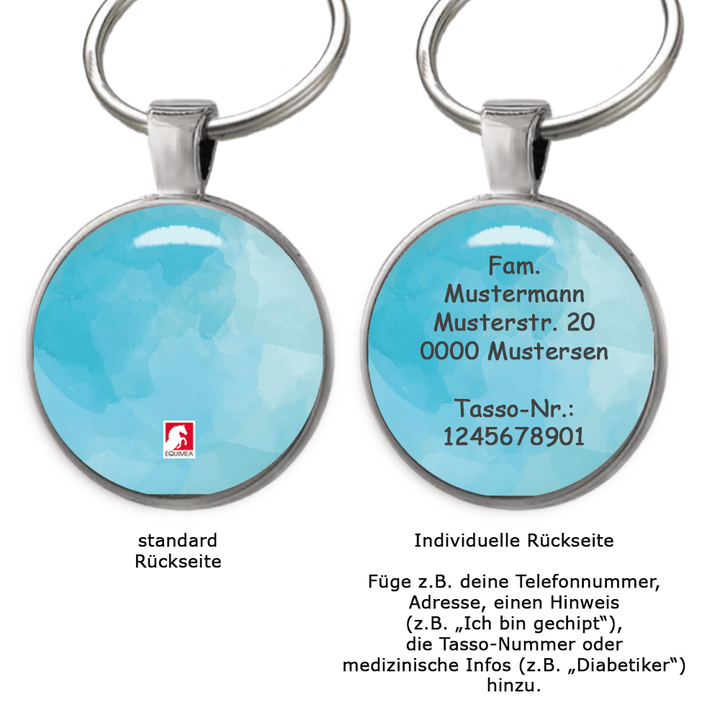 Hundemarke Coloredition Water - EQUIMEA