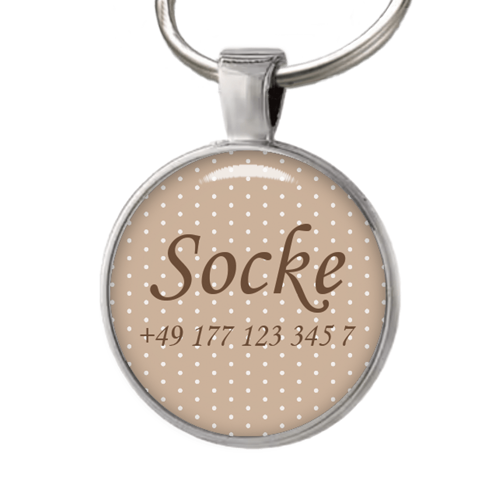 Hundemarke Dots Peanut - EQUIMEA