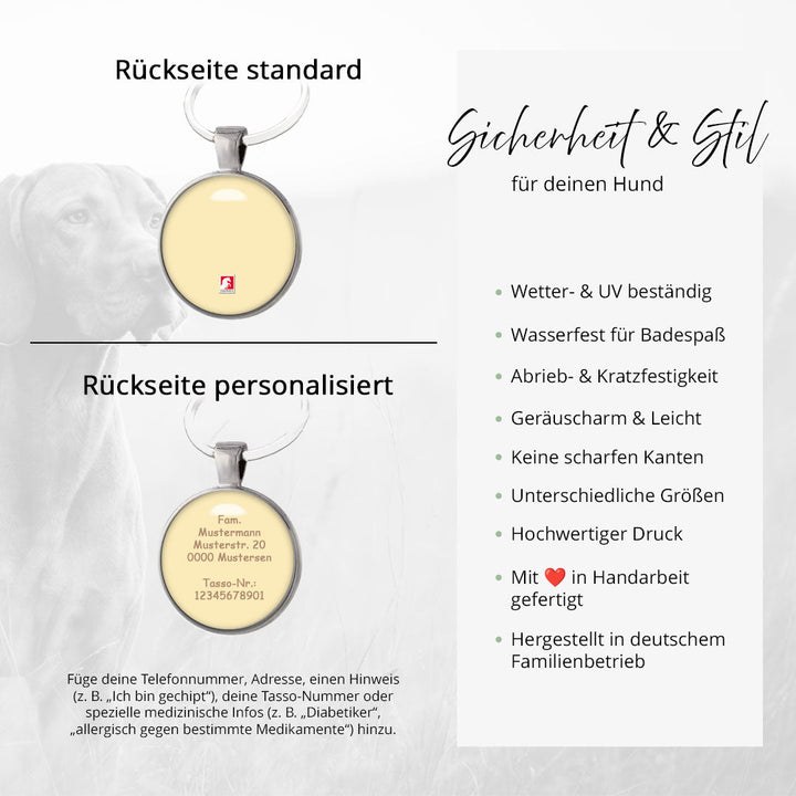 Hundemarke Dots Sun - EQUIMEA