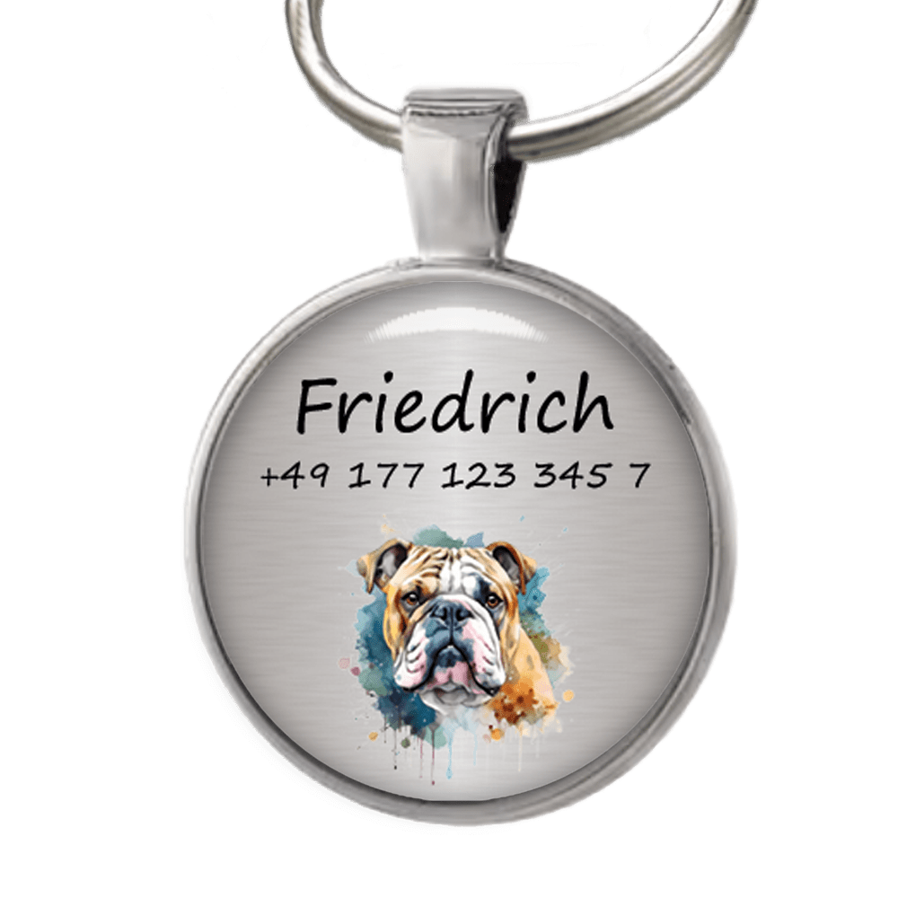 Hundemarke Englische Bulldogge - EQUIMEA