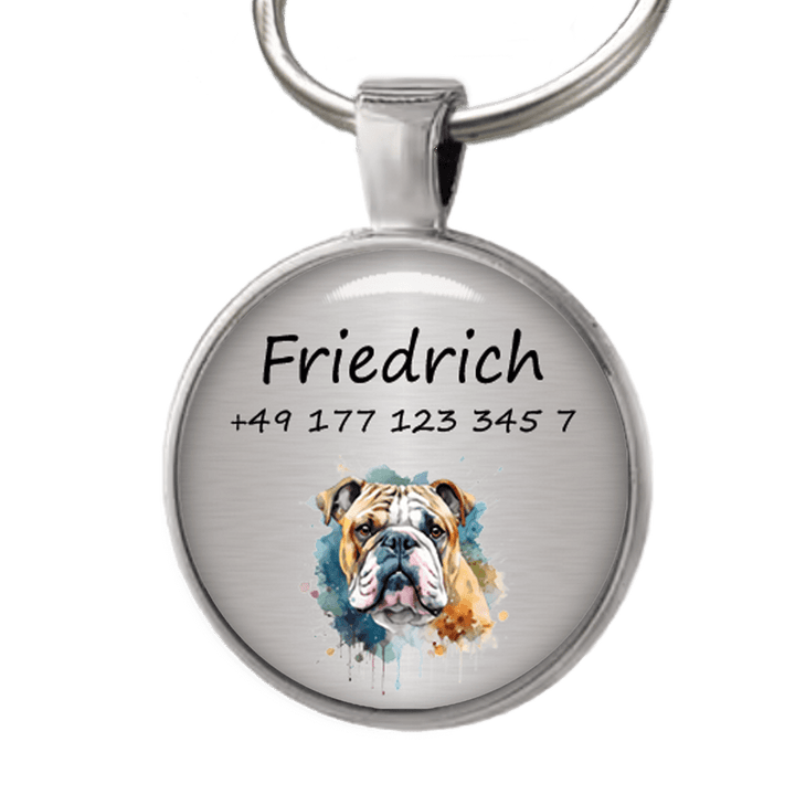 Hundemarke Englische Bulldogge - EQUIMEA