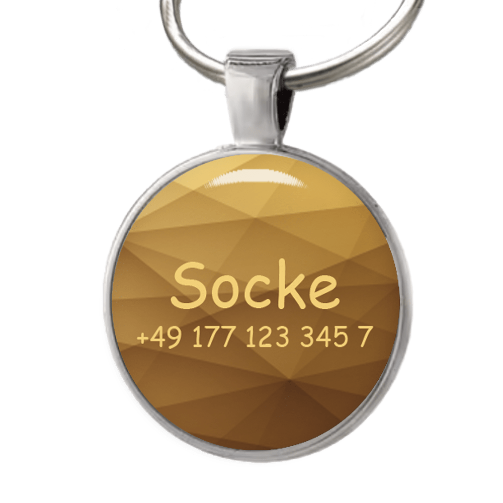 Hundemarke Gold Stripes - EQUIMEA