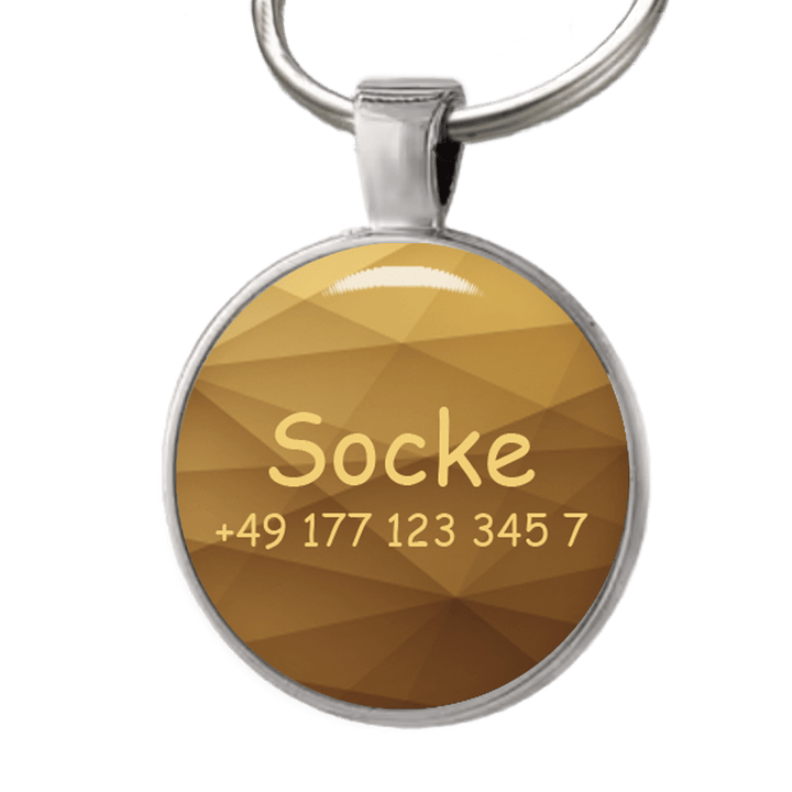 Hundemarke Gold Stripes - EQUIMEA