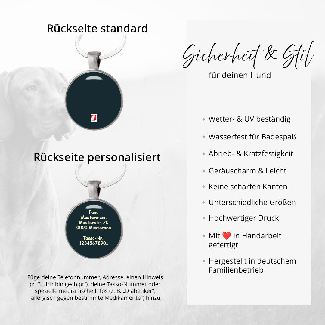 Hundemarke Green Leafs - EQUIMEA