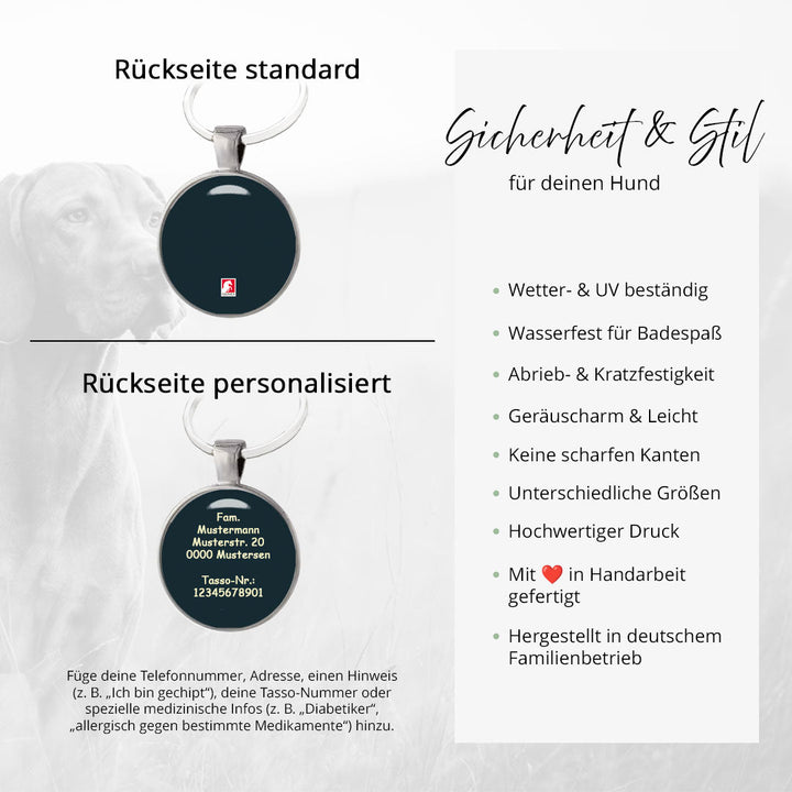 Hundemarke Green Leafs - EQUIMEA