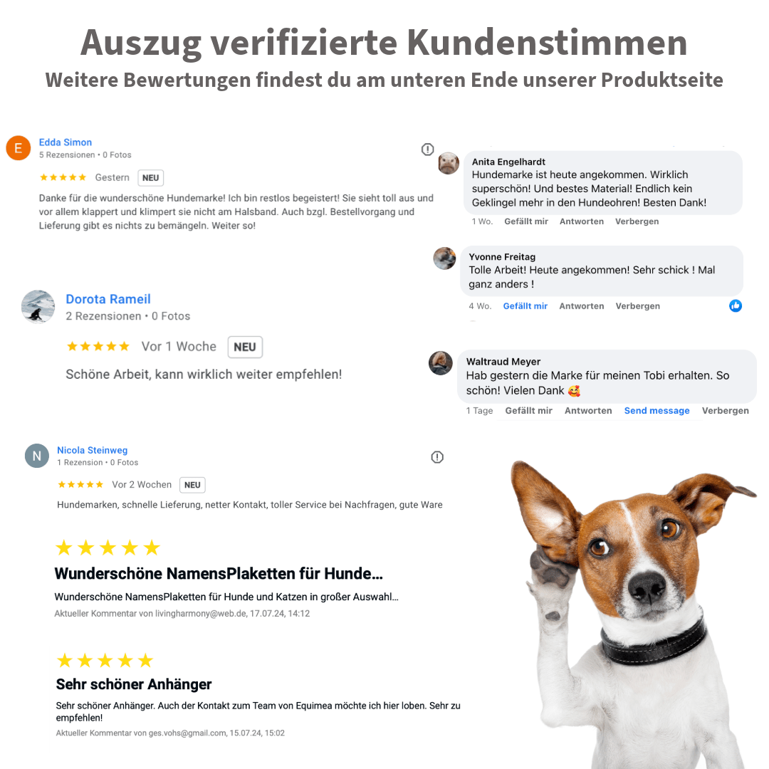 Hundemarke Little Endless - EQUIMEA