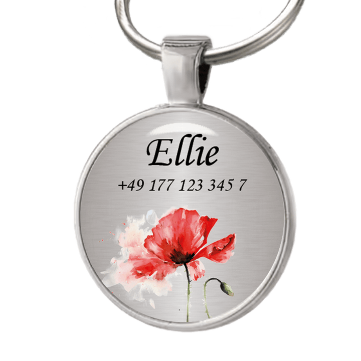 Hundemarke Mohnblüte - EQUIMEA