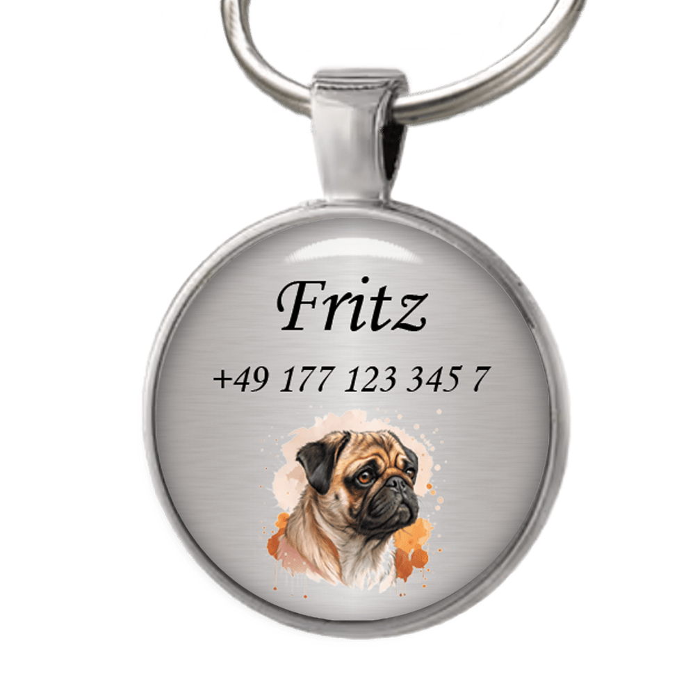 Hundemarke Mops - EQUIMEA