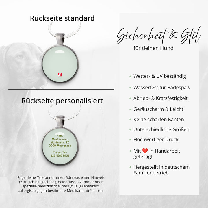 Hundemarke Osterhase mit Küken - EQUIMEA