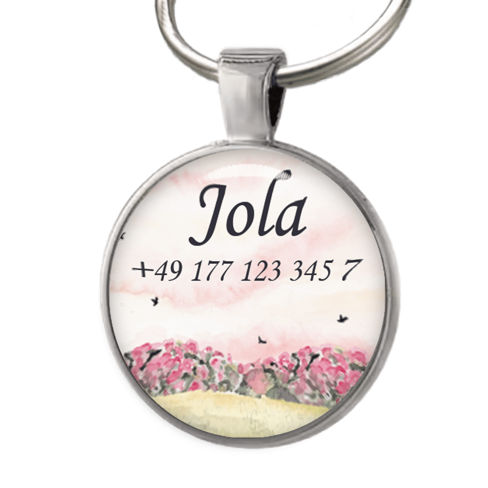 Hundemarke Pink Garden - EQUIMEA