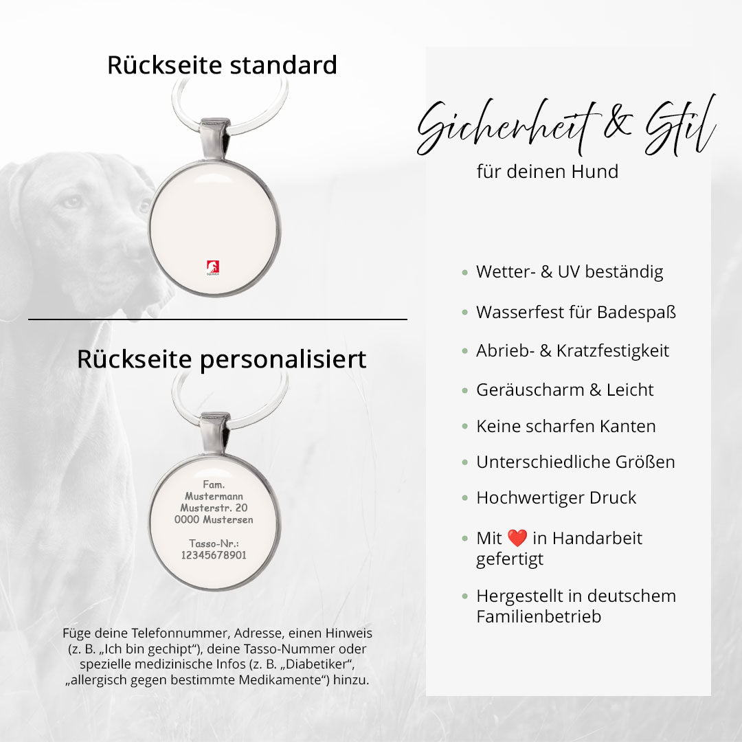 Hundemarke Snowman - EQUIMEA