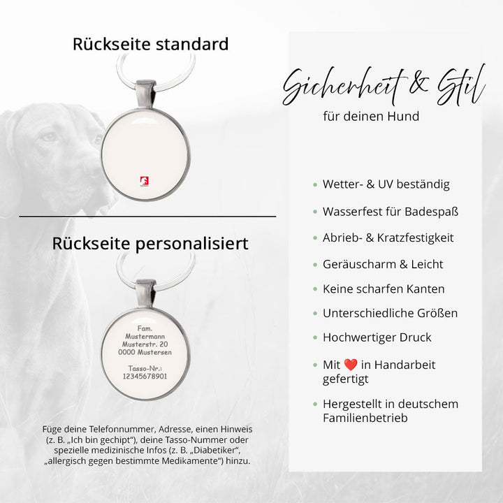 Hundemarke Snowman - EQUIMEA