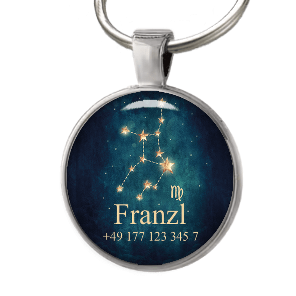 Hundemarke Sternzeichen Jungfrau - EQUIMEA