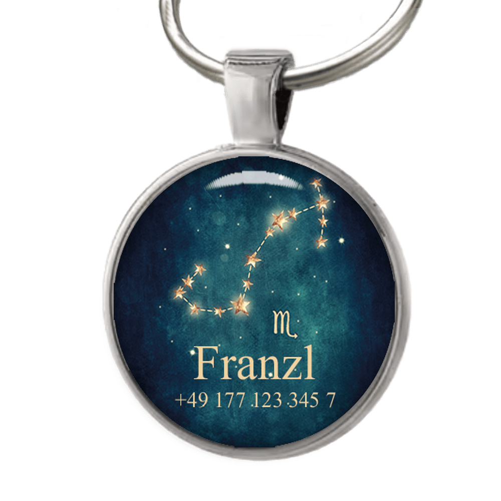 Hundemarke Sternzeichen Skorpion - EQUIMEA